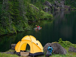 Lago Steffen. Camping Agreste Viejo Manzano